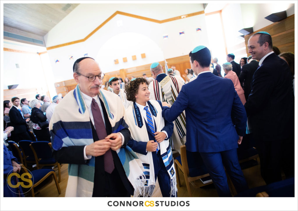dc bar mitzvah at temple micah in washington dc photography by connor studios
