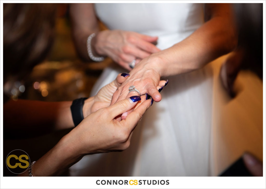 wedding reception at long view gallery in washington, dc by connor studios