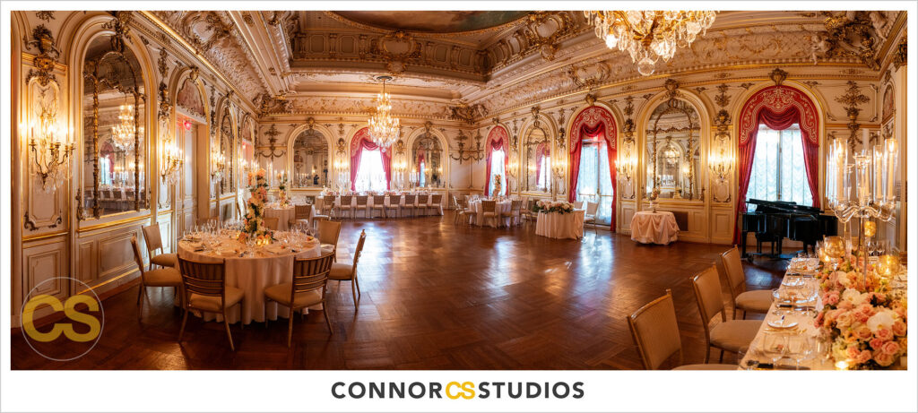 luxury wedding at the cosmos club during covid-19 in washington, dc by connor studios